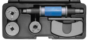 Universal brake caliper piston windback tool kit, 6-piece