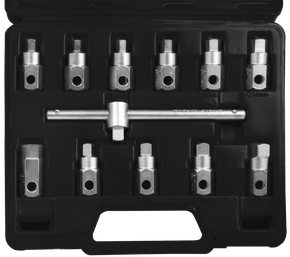 Oil service key set, universal, 12-piece