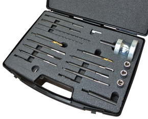 Glow plug repair tool set, universal