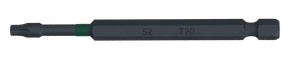 Screwdriver bit, 1/4”, with color coding, 89 mm, T-profile, T20