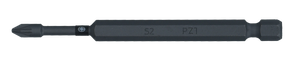 Screwdriver bit, 1/4”, with color coding, 89 mm, cross, PZ1
