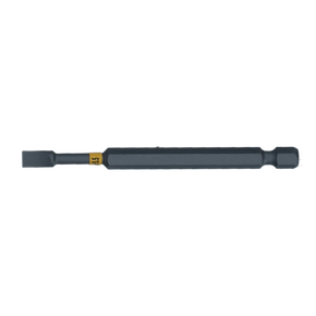 Screwdriver bit, 1/4”, with color coding, 89 mm, slot, 5.5 mm