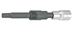 Special socket wrench for freewheel pulley, spline, M10