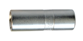 Spark plug socket, 1/2", 16 mm