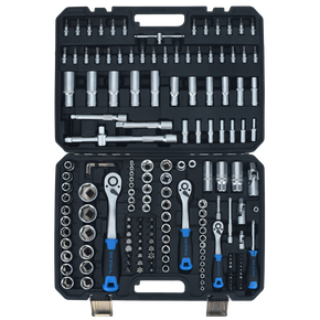 Steckschlüsselsatz, 1/4", 3/8", 1/2", 171-teilig