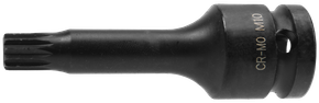 IMPACT-Schraubendreheinsatz, 1/2", Innenvielzahn, M4 x 78 mm