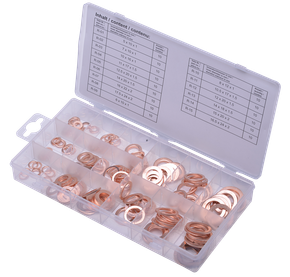 Assortment of sealing rings, 150-piece